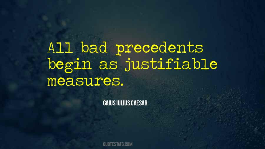 Quotes About Precedents #559252