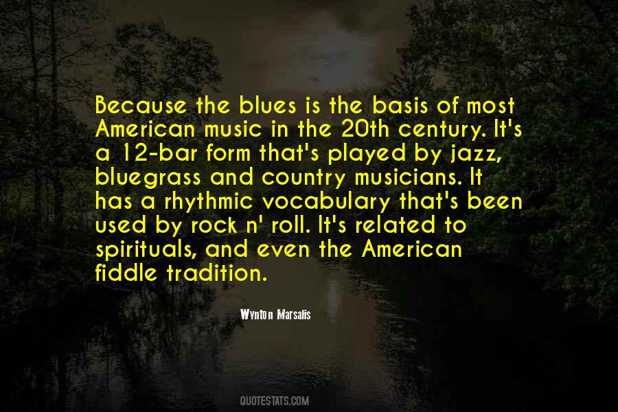 Quotes About Jazz And Blues #1017819