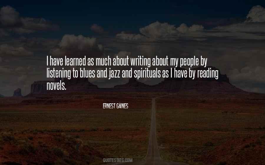 Quotes About Jazz And Blues #579432