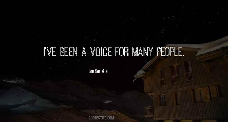 Quotes About Voice #1872544