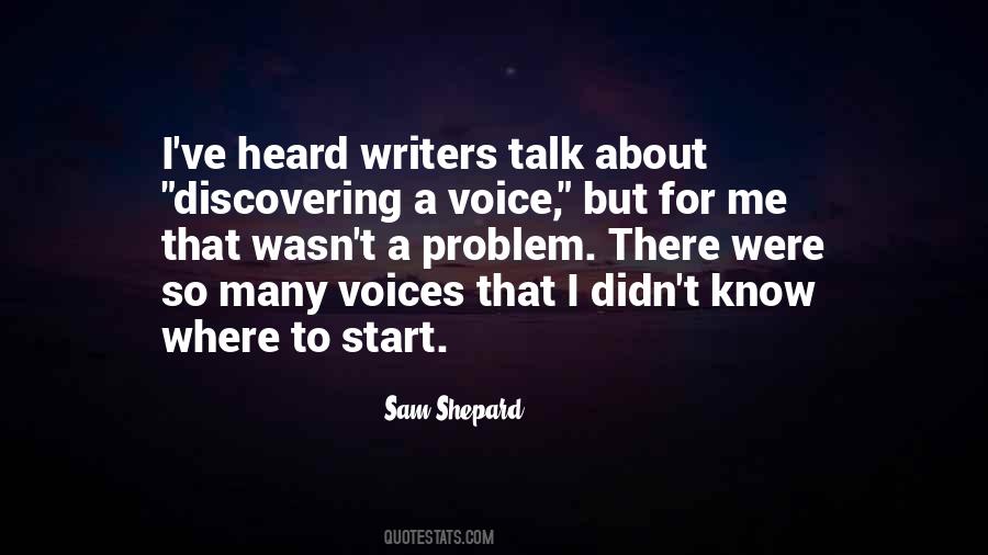 Quotes About Voice #1876990