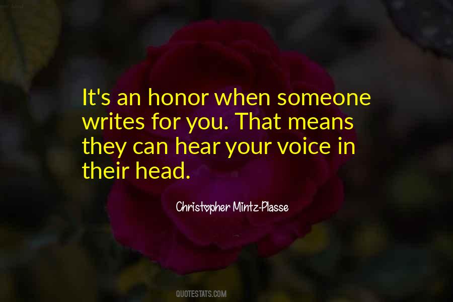 Quotes About Voice #4397