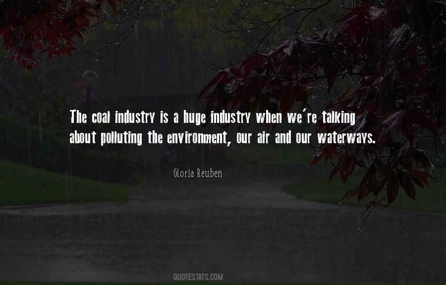 Quotes About Polluting #1584340