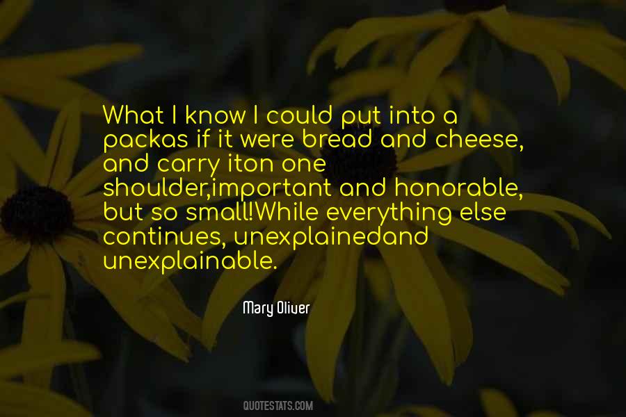 Quotes About Bread And Cheese #1847284