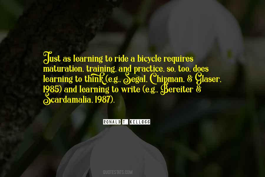 Bereiter Scardamalia Quotes #757246