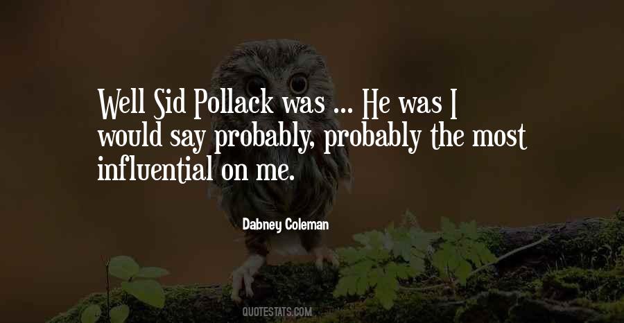 Quotes About Pollack #392200