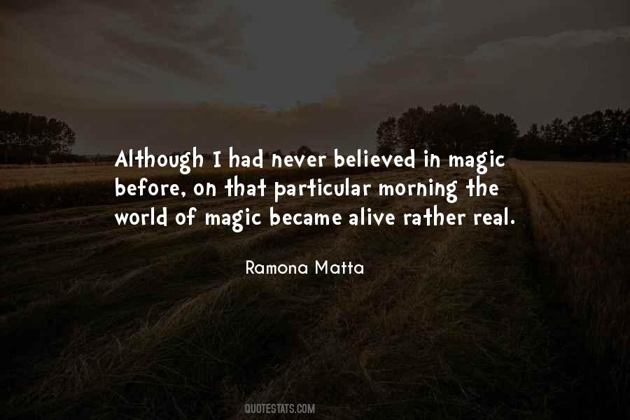 Quotes About Magic #14354