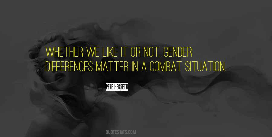 Quotes About Gender Differences #419870