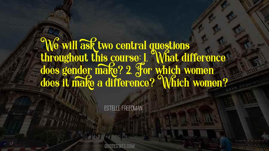 Quotes About Gender Differences #879050