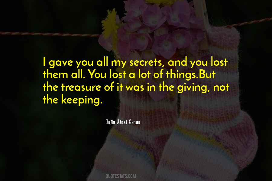 Quotes About Generosity And Love #1139653