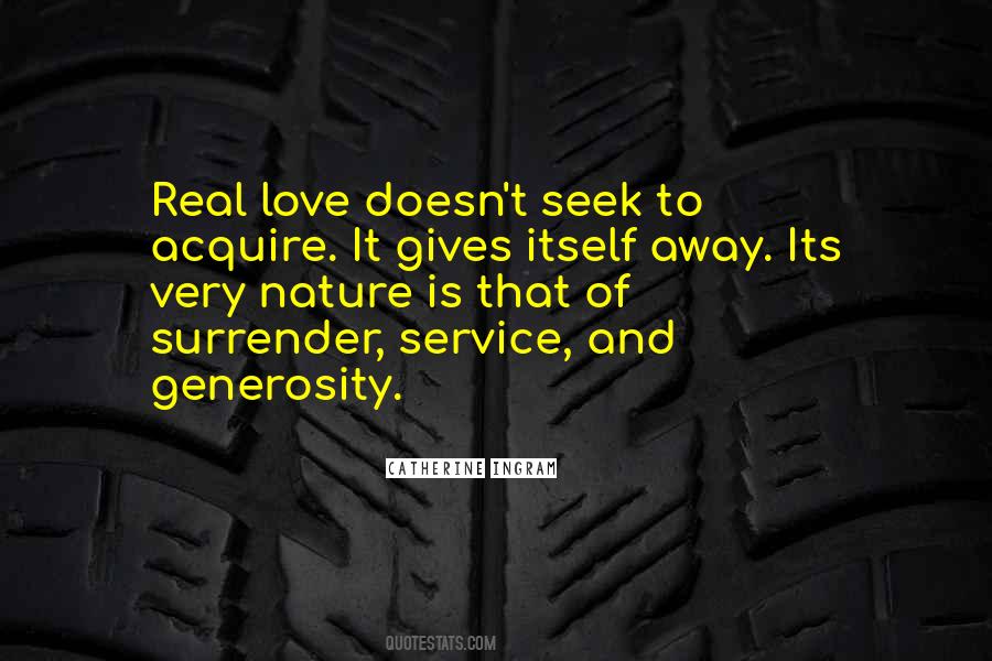 Quotes About Generosity And Love #1633851