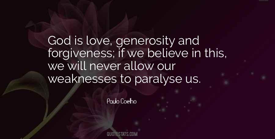 Quotes About Generosity And Love #226900