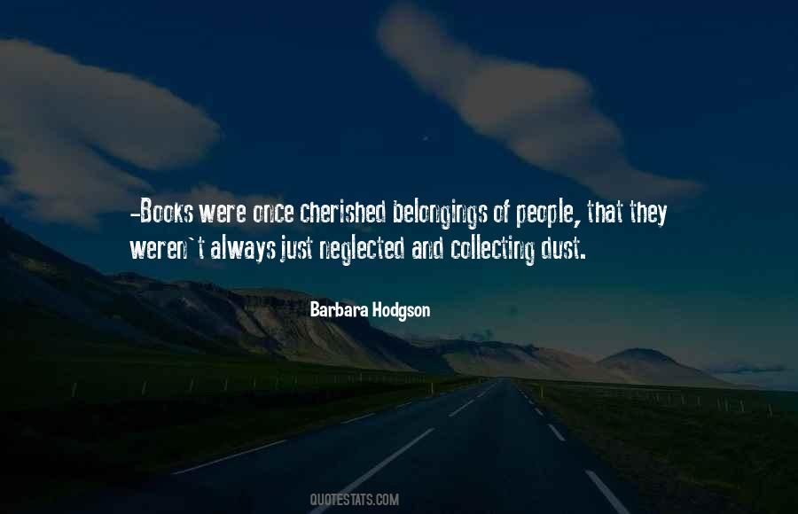 Cherished Belonging Treasure Quotes #221128