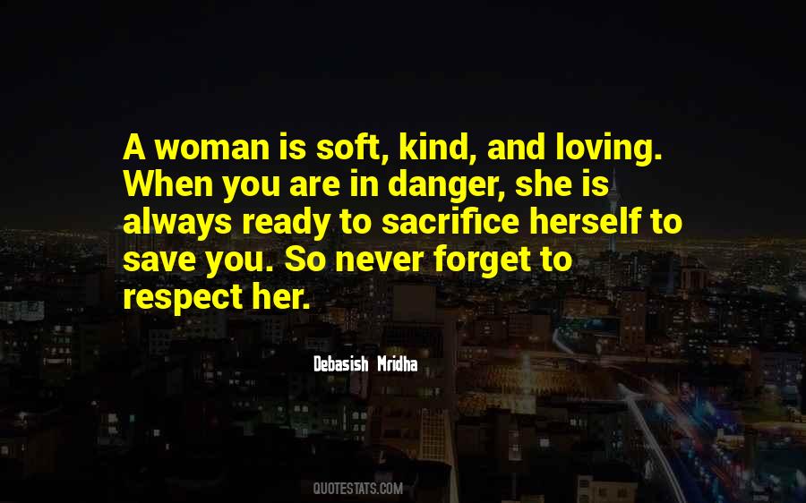 Respect A Woman Quotes #107354
