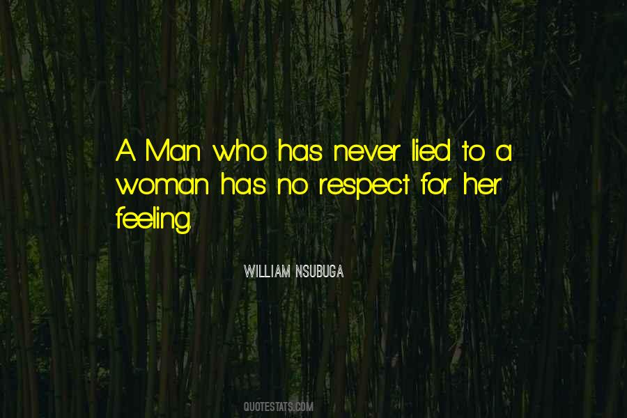 Respect A Woman Quotes #333012