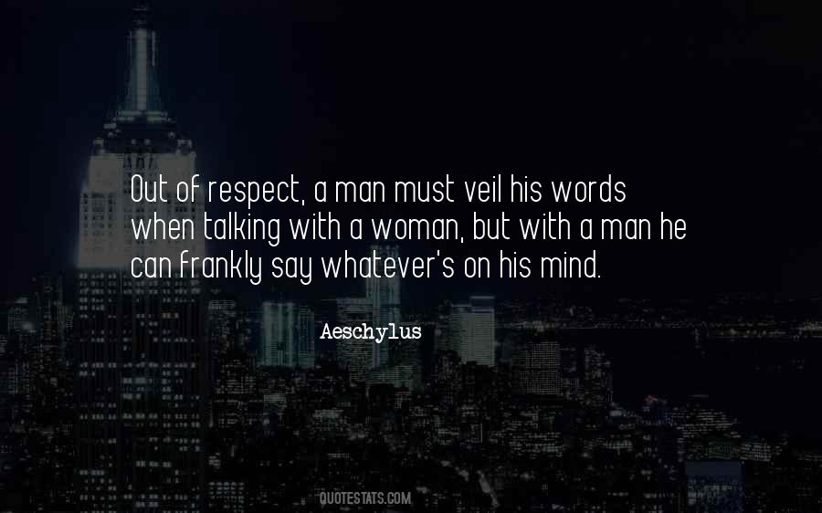 Respect A Woman Quotes #590363