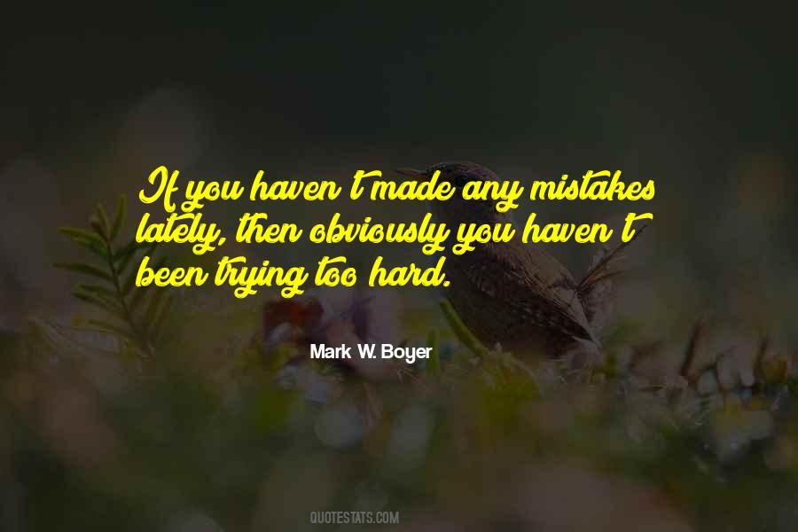 Mistakes We Make Quotes #255989