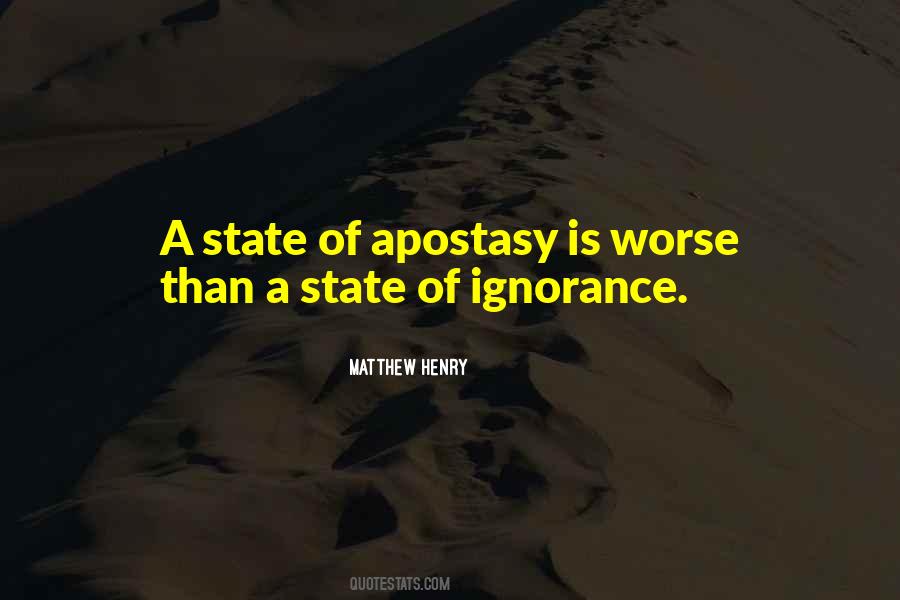 Quotes About Apostasy #1323456