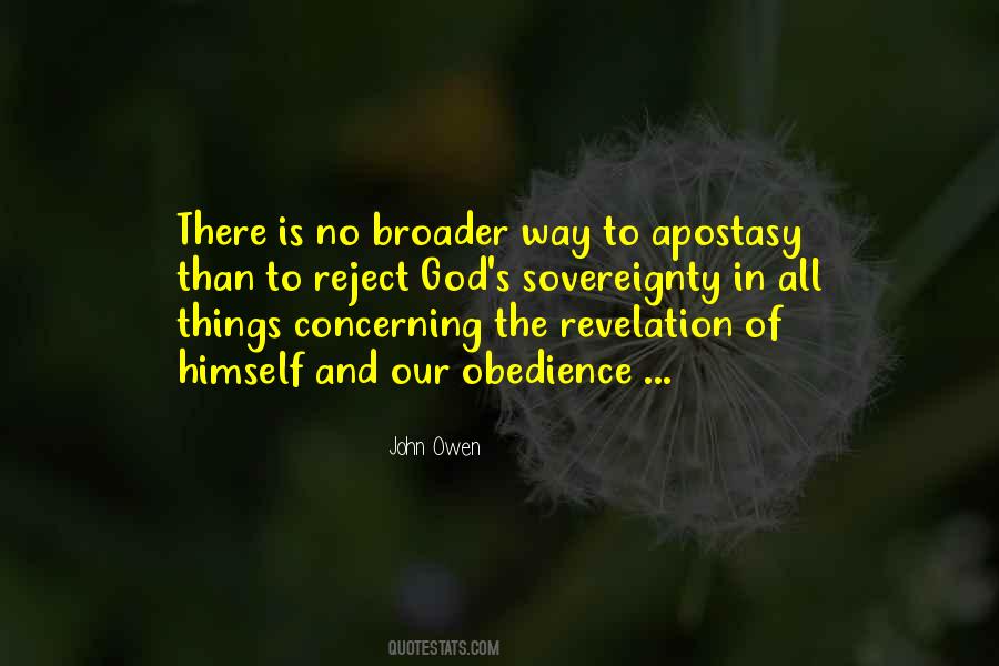 Quotes About Apostasy #443140