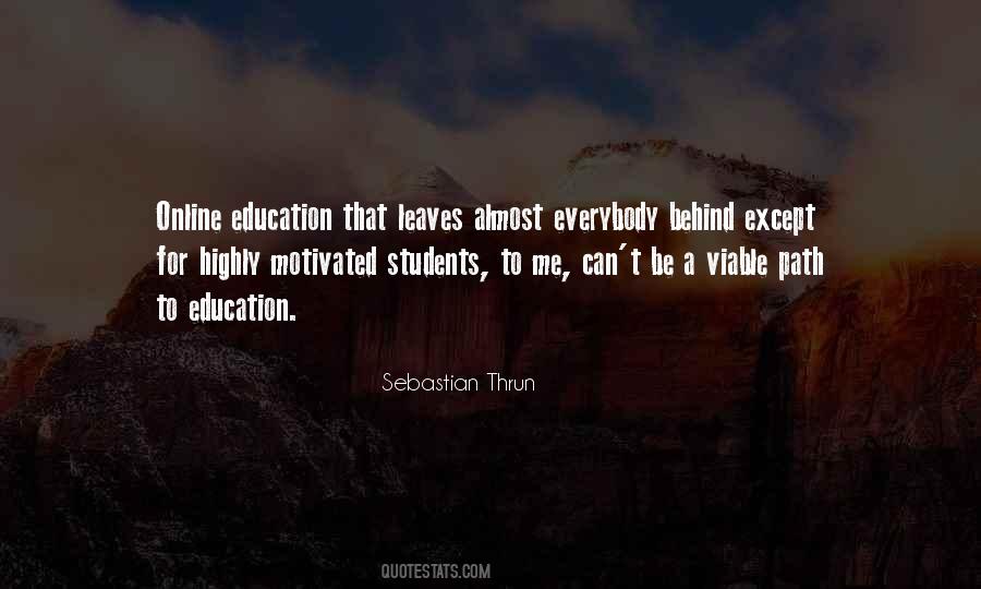 Quotes About Online Education #1382933