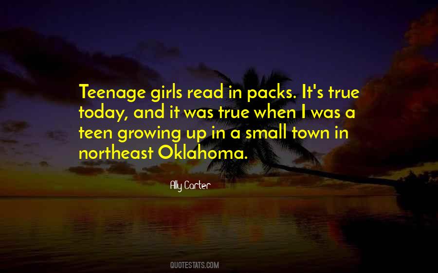 Quotes About Growing Up In A Small Town #209943