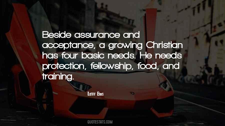 Quotes About Christian Fellowship #125471