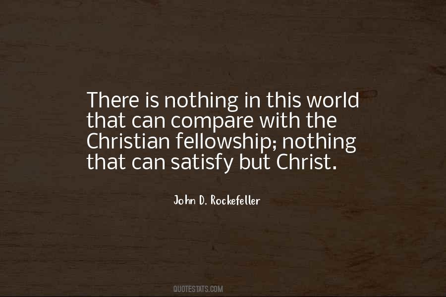 Quotes About Christian Fellowship #1297957