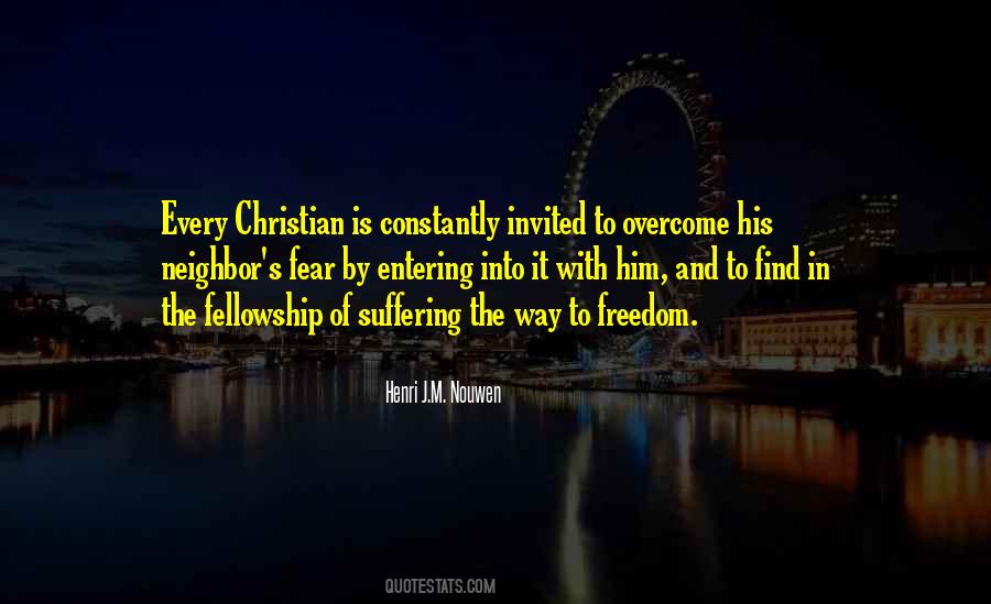 Quotes About Christian Fellowship #164850