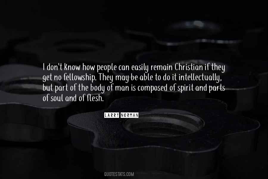 Quotes About Christian Fellowship #1746489