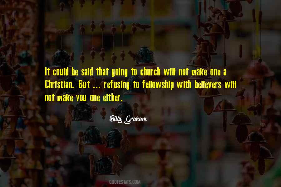 Quotes About Christian Fellowship #988416