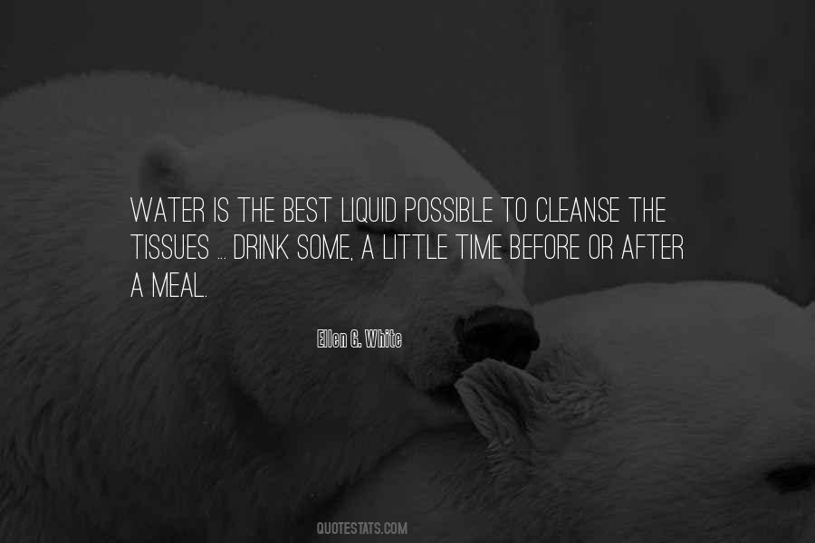 Water Cleanse Quotes #828534