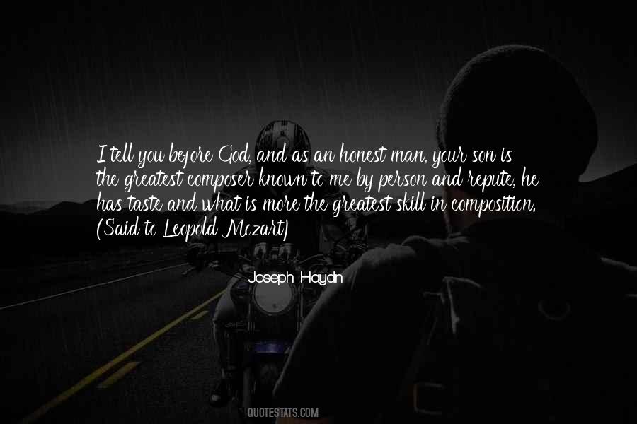 Quotes About Haydn #1500317