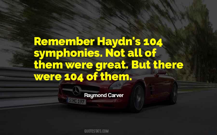 Quotes About Haydn #374028