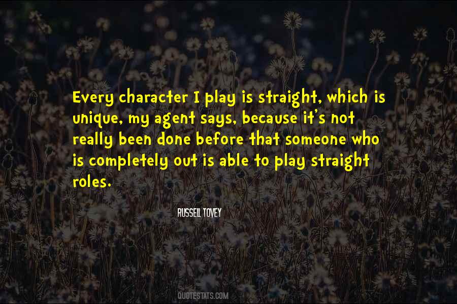 Quotes About Unique Character #1326905