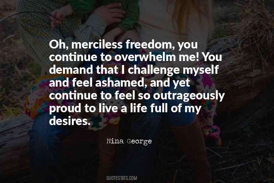 Quotes About Freedom To Live #327778