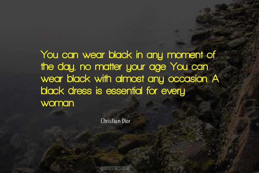Quotes About The Black Dress #337034