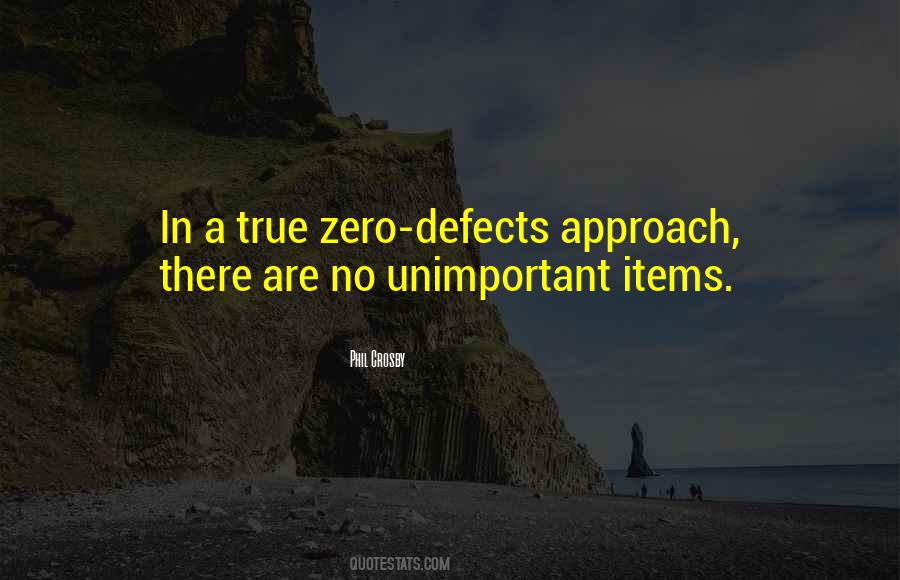 Quotes About Zero Defects #821521