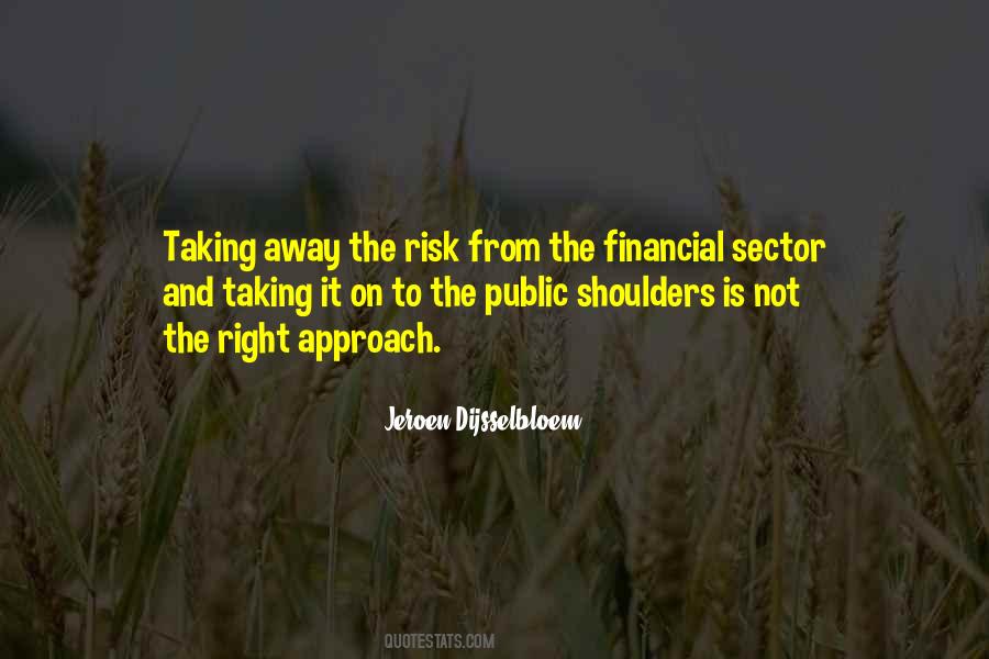 Quotes About Financial Risk #38830
