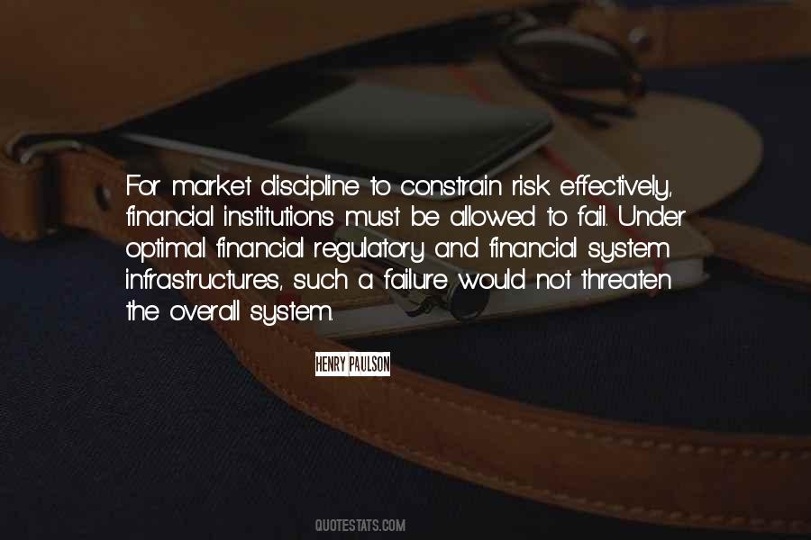 Quotes About Financial Risk #426751