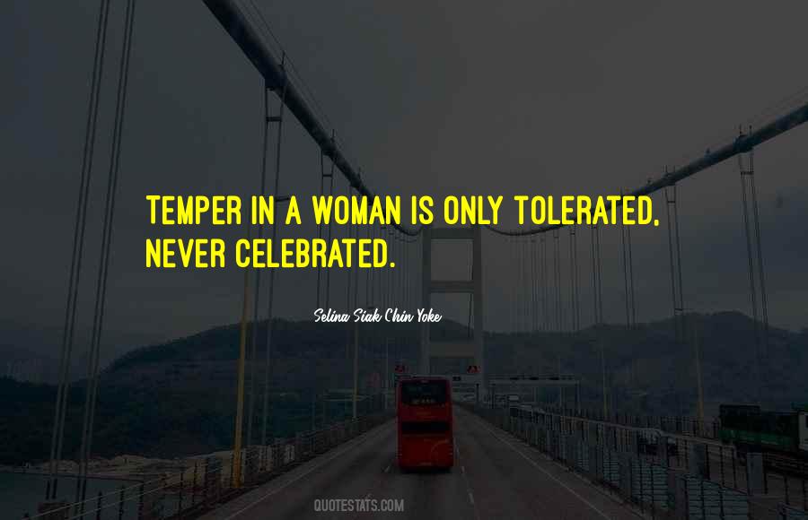 Quotes About Tolerated #1287076
