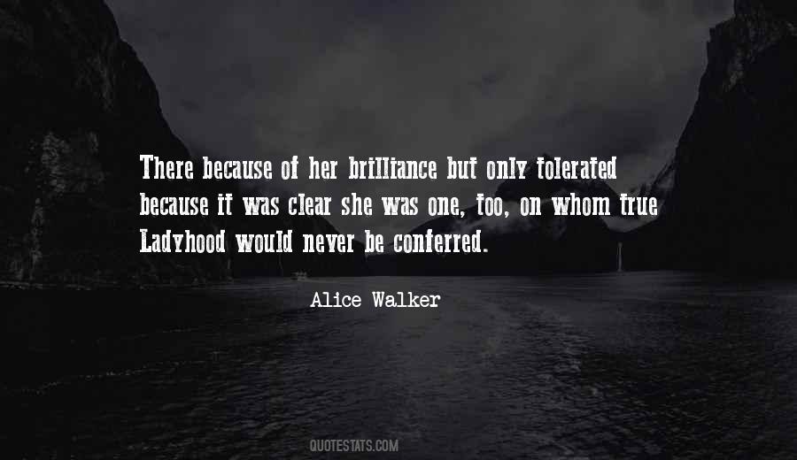 Quotes About Tolerated #851299