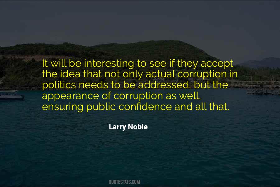 Quotes About Politics Corruption #1517741