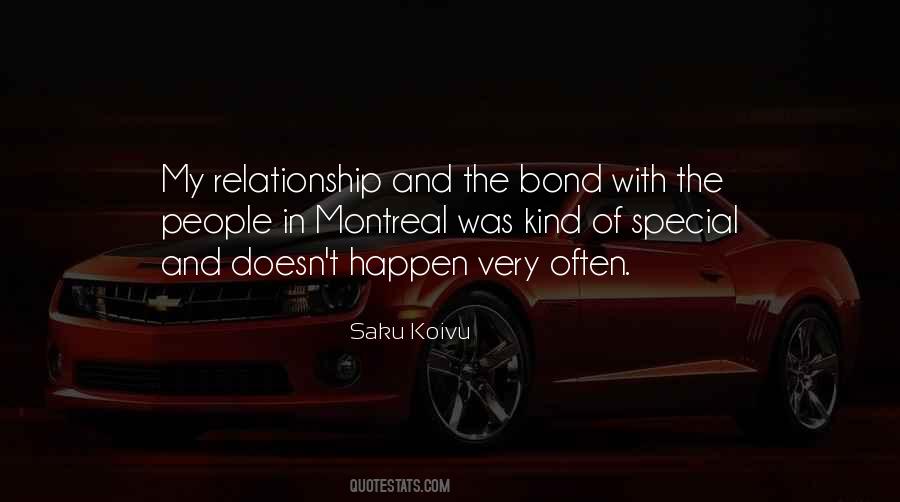 Special Bond Quotes #537158