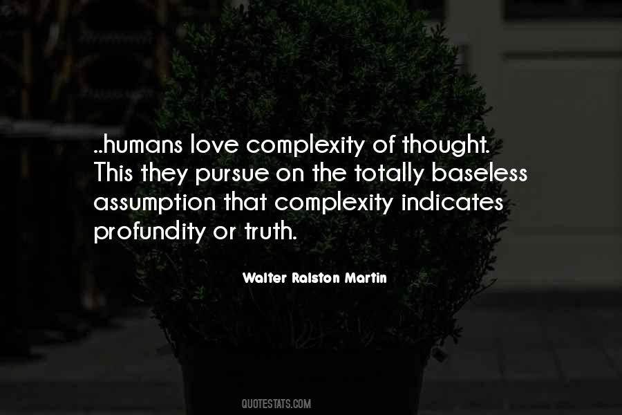 Quotes About Complexity Of Love #242779
