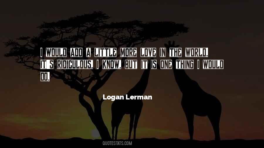 Quotes About Ridiculous Love #1104348