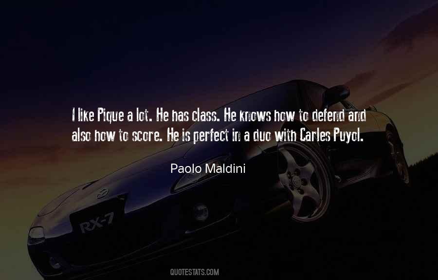 Quotes About Maldini #505032