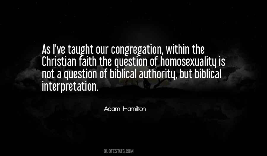 Quotes About Biblical Faith #975561