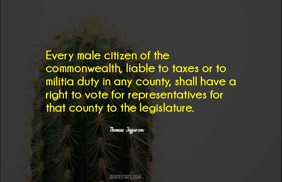Quotes About Duty To Vote #746939