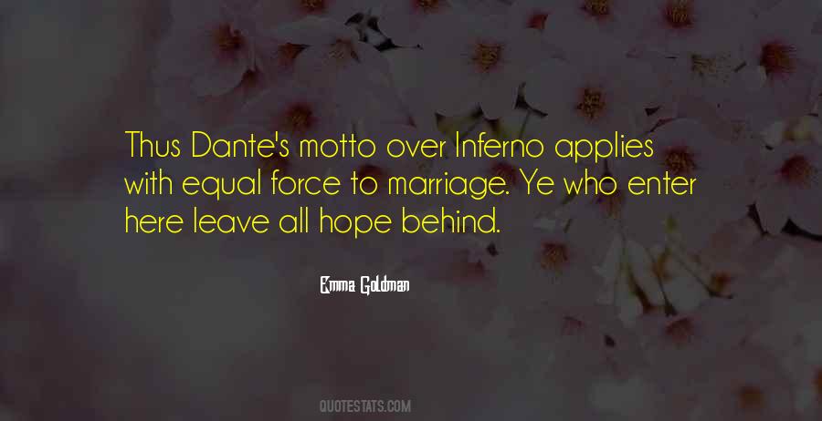 Quotes About Dante's Inferno #25522