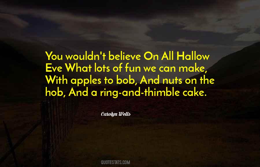 Hallow Eve Quotes #459201